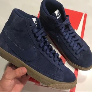 🤑SOLD🤑Brand New Nike blazer blue mid gs 7Y/ W8.5